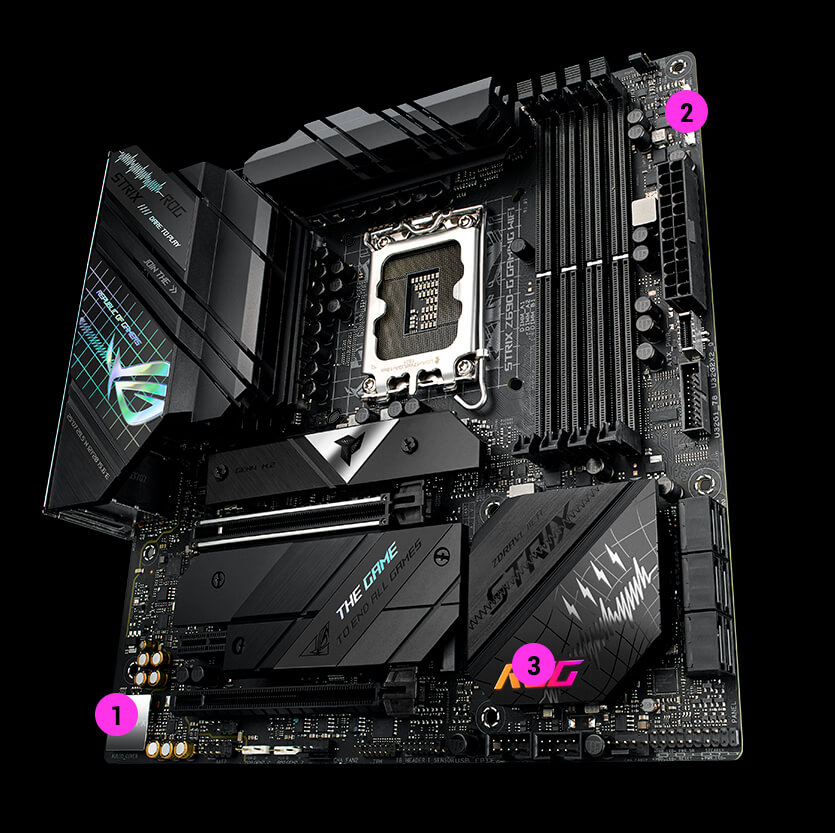 Total Gaming Immersion specs of ROG Strix Z690-G Gaming WiFi