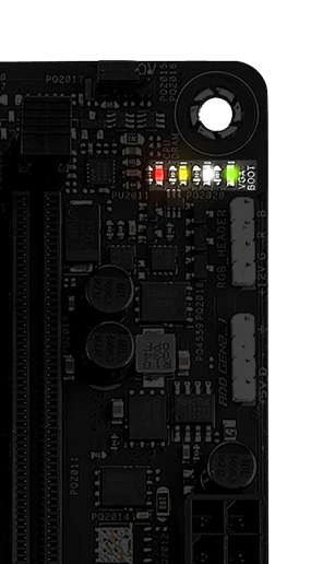 ROG Strix Z690-G Gaming WiFi features Q-LED™ button