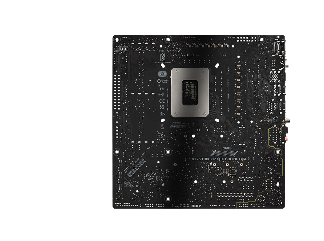 ROG Strix Z690-G Gaming back view