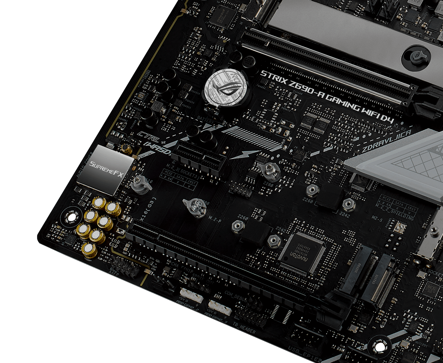 ROG Strix Z690-A Gaming WiFi D4 的 ROG SupremeFX