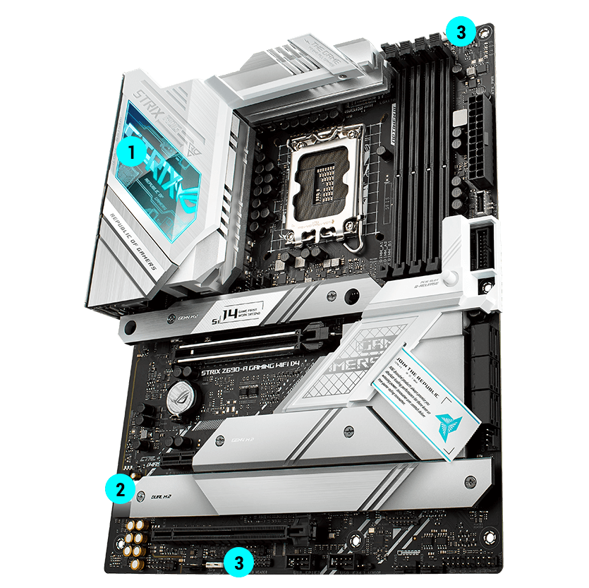 ROG Strix Z690-A Gaming WiFi D4 完全沉浸於遊戲中規格