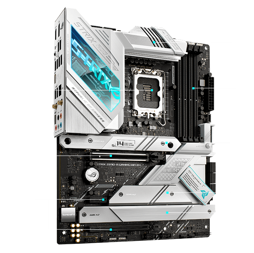ROG Strix Z690-A Gaming WiFi D4 打造高效能電競電腦規格