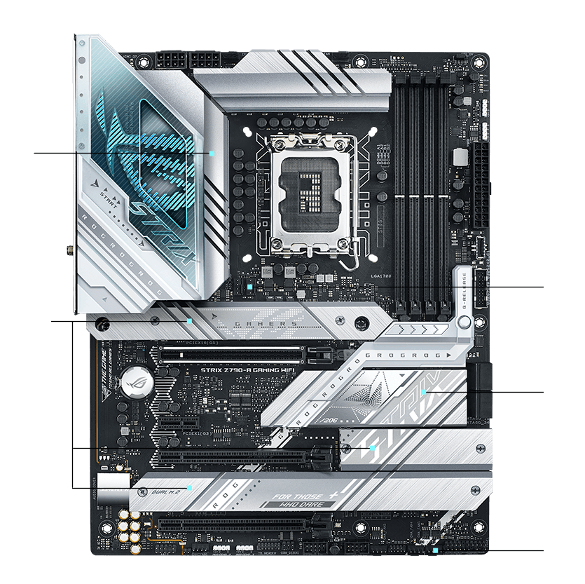 ROG Strix Z790-A 散熱規格