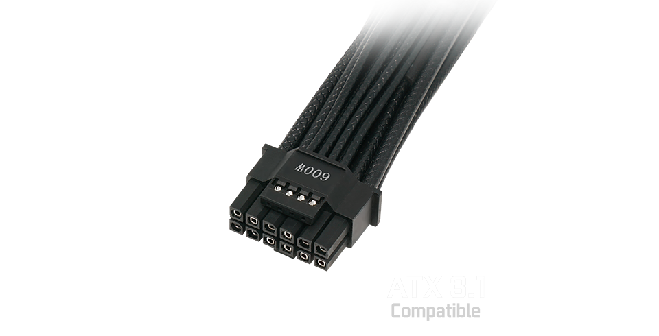 a 12V-2x6 16-pin cable