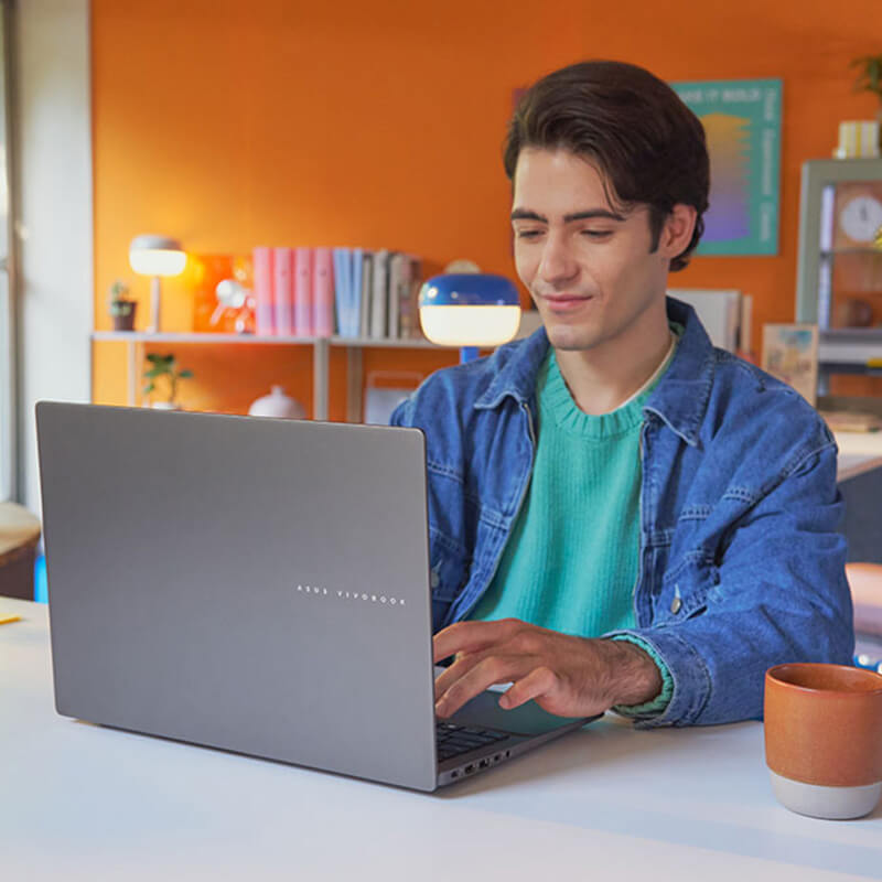 this icon is ASUS Zenbook 16X OLED, Zenbook Pro 14 OLED, and Zenbook 14X OLED thin and light creator laptops