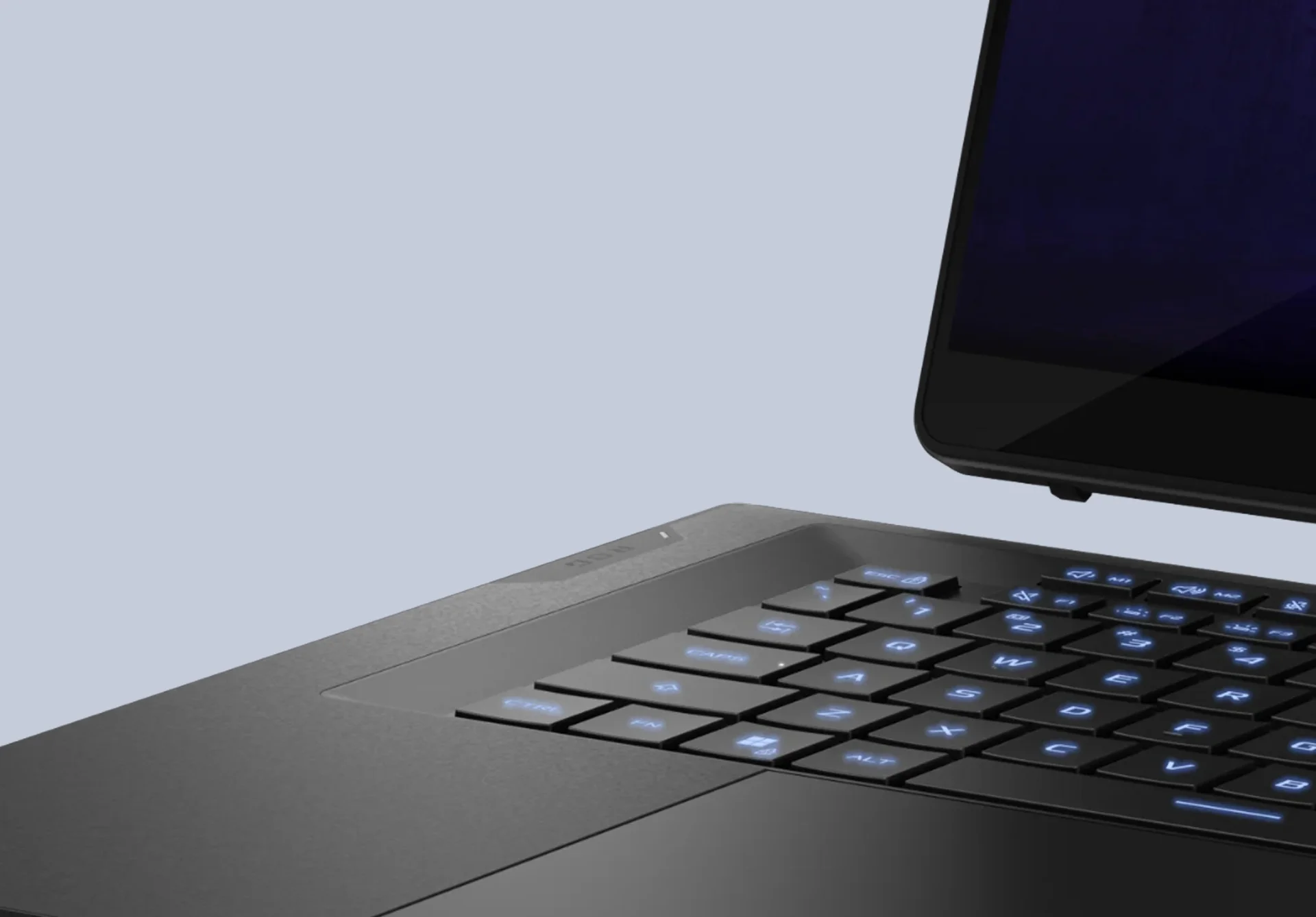 the bluetooth keyboard of the Zephyrus Duo detached