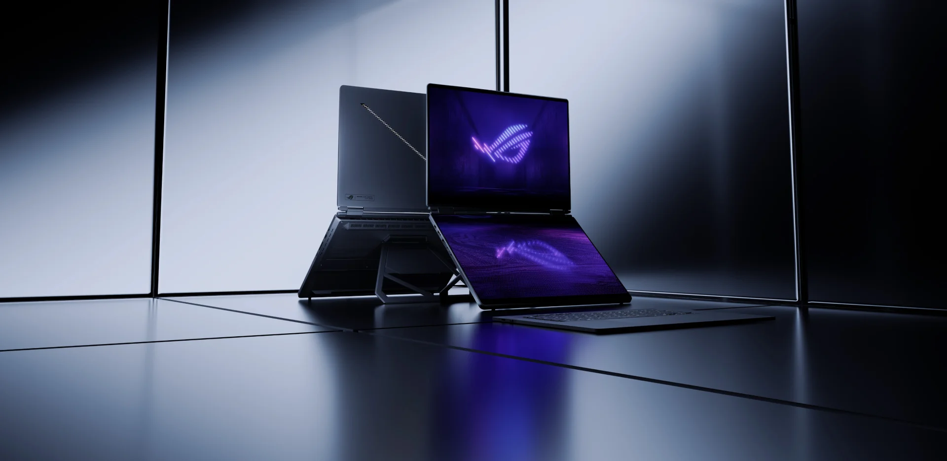 two Zephyrus Duo stands on the surface