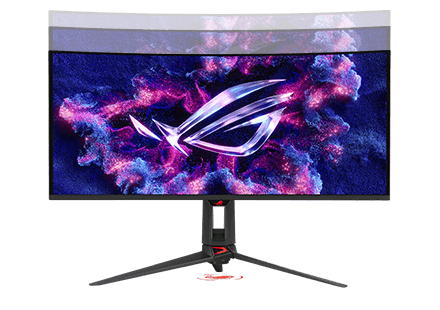 The height of the XG34WCDN can be adjusted