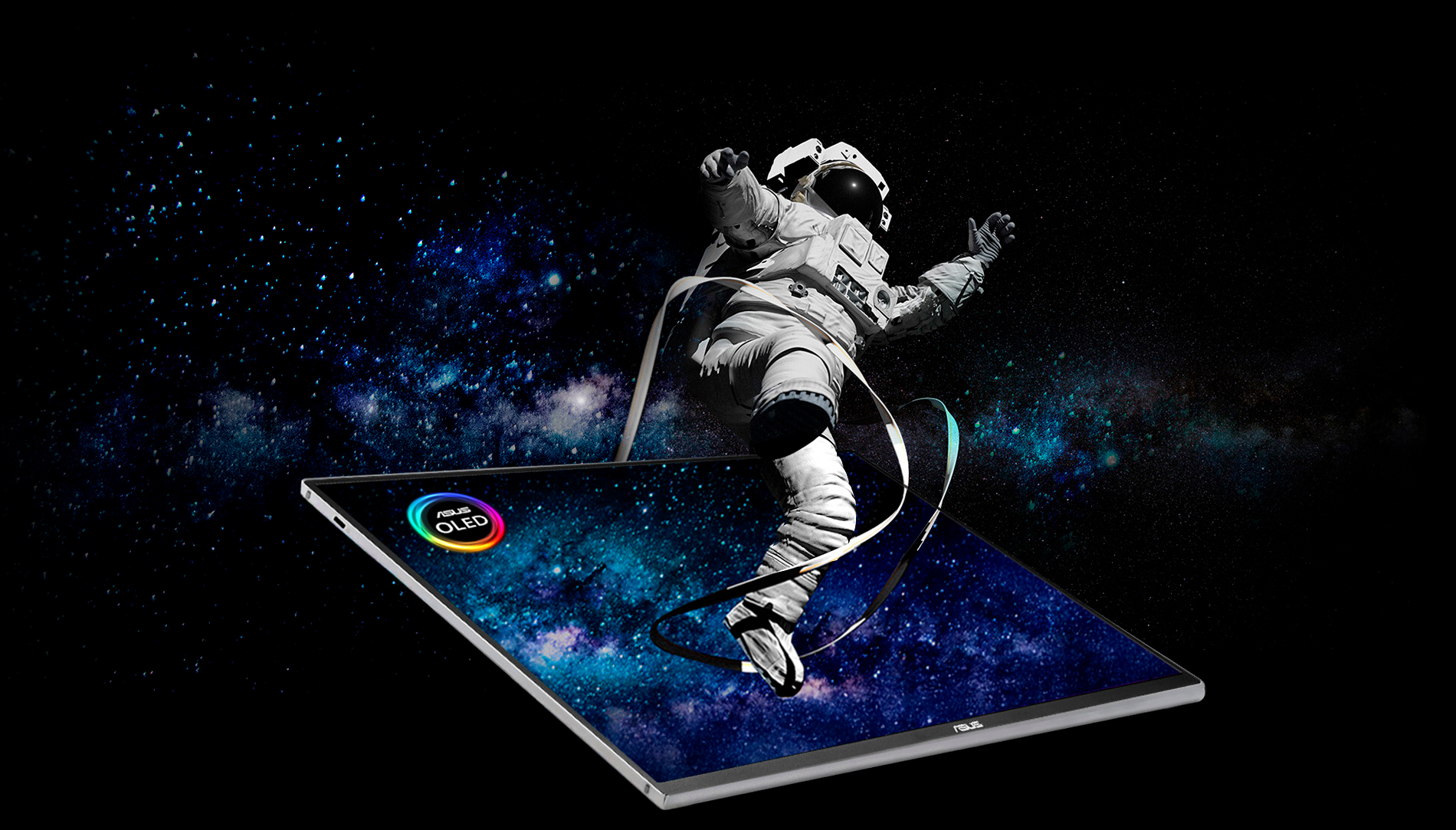 The monitor provides extreme blacks and high perceptual brightness