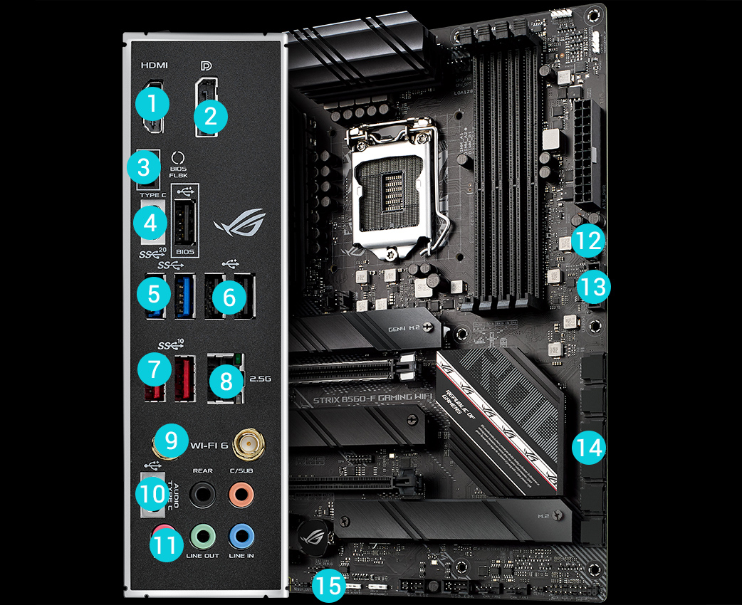 ROG Strix B560-F Gaming WIFI