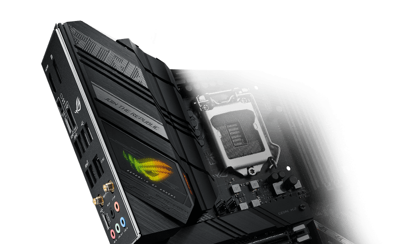 Pre-mounted I/O shield