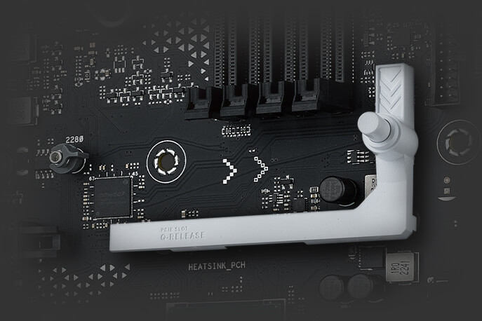 PCIe® Steckplatz Q-Release