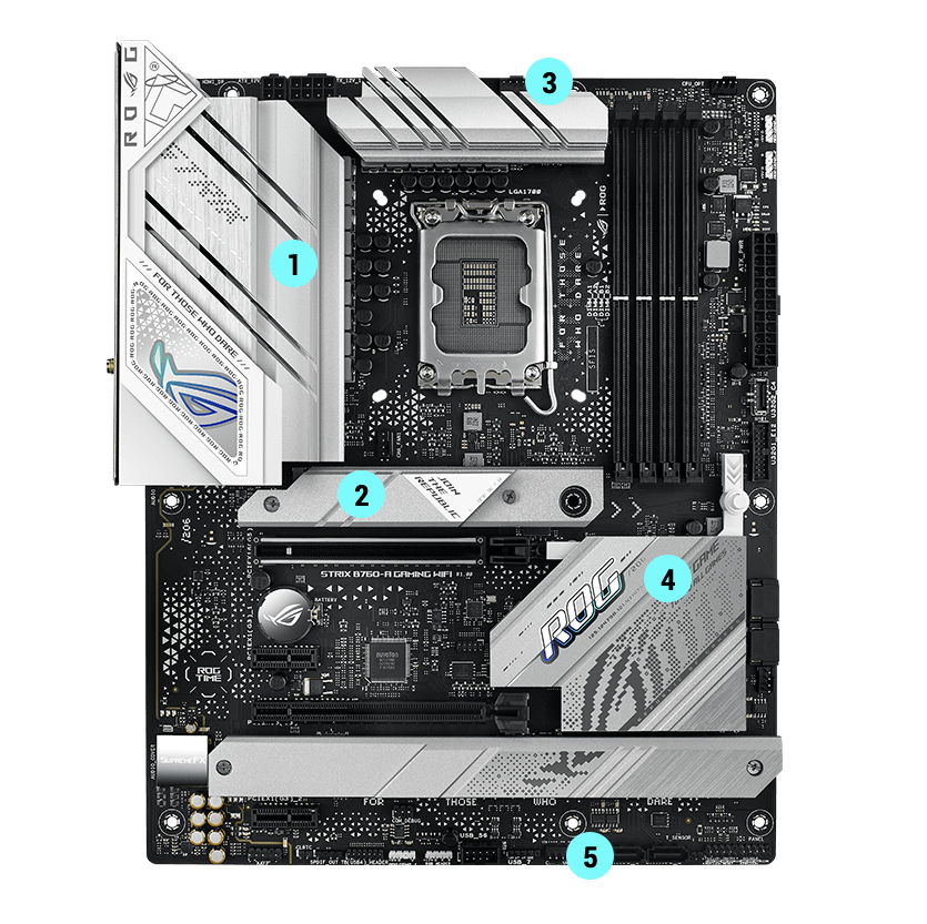 Strix B760-A Kühlungsspezifikationen