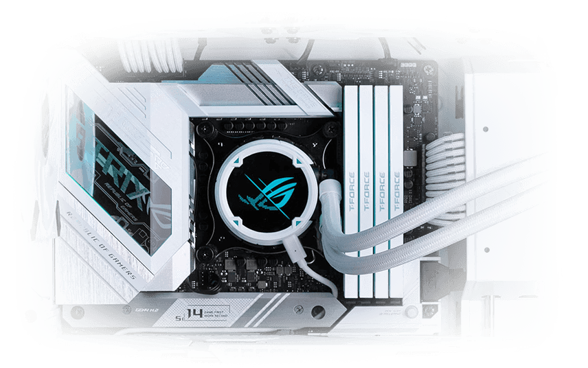 Das Strix B760-A ist mit allen ASUS AIO-Kühlern kompatibel.