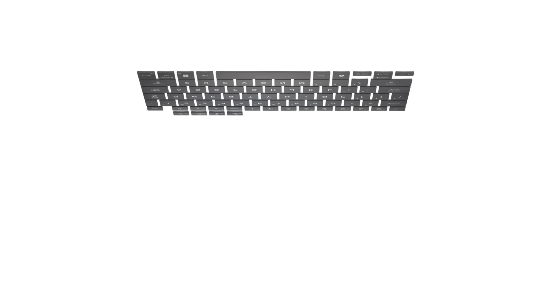 El portátil de teclado