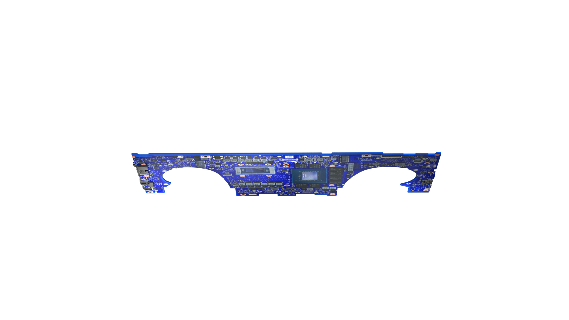 The laptop of pcb motherboard