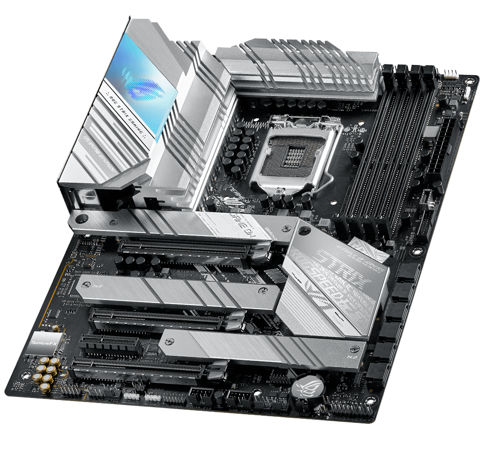 ROG Strix Z590-A Gaming WiFi front view