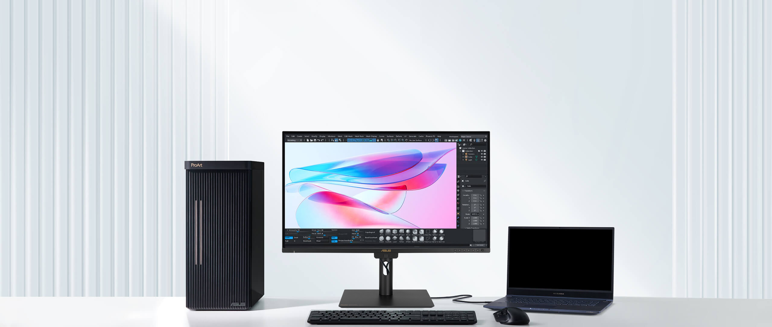 ProArt display connect desktop and laptop