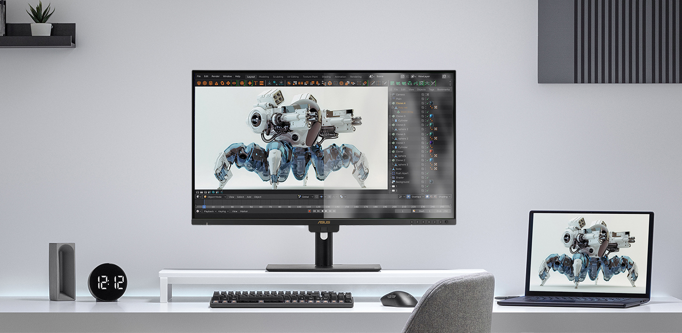 ProArt monitors without LuxPixel coating.