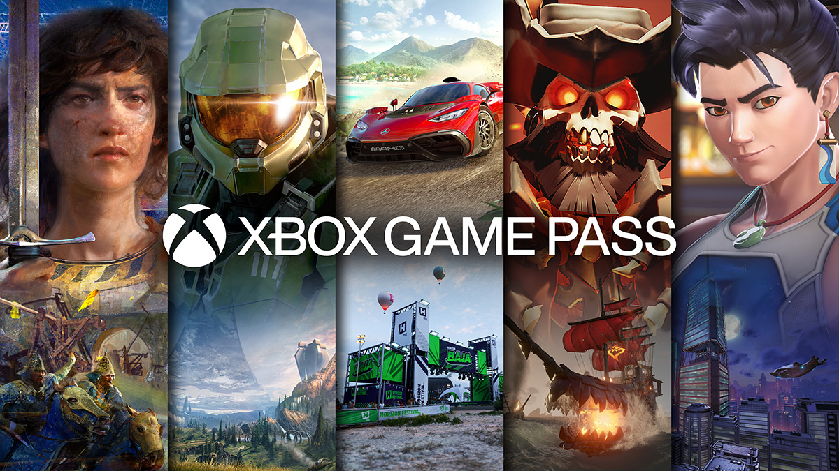 صورة مجمعة لعناوين xbox game pass.
