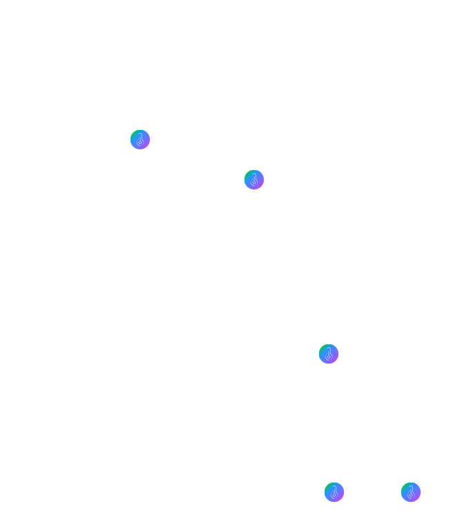 Multiple temperature sources