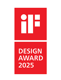 2025 iF Design Award winner logo.