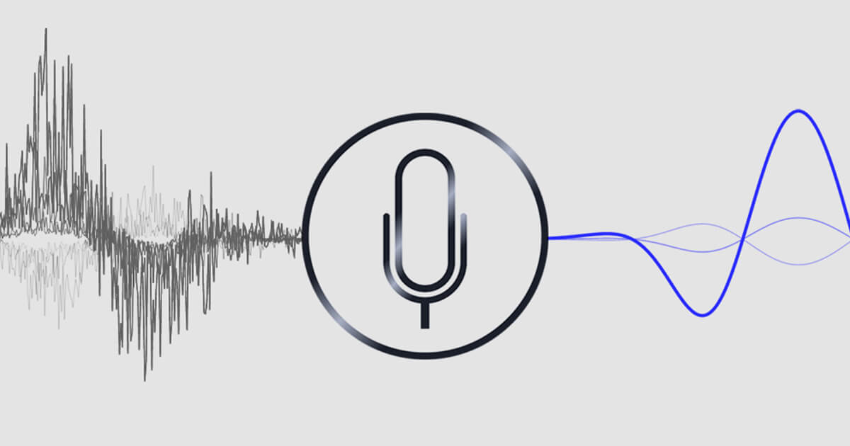 An image symbolizing ASUS AI noise-cancellation technology