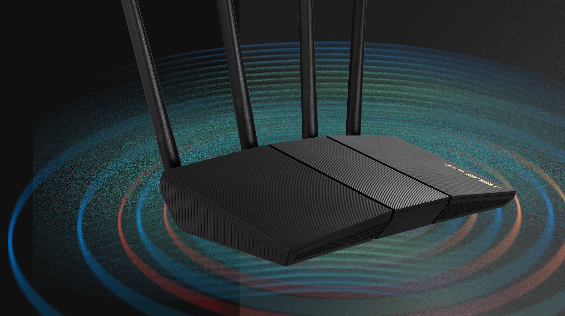 Dzięki technologii Wi-Fi 6, sygnał z RT-AX57 może być przesyłany na dalszą odległość