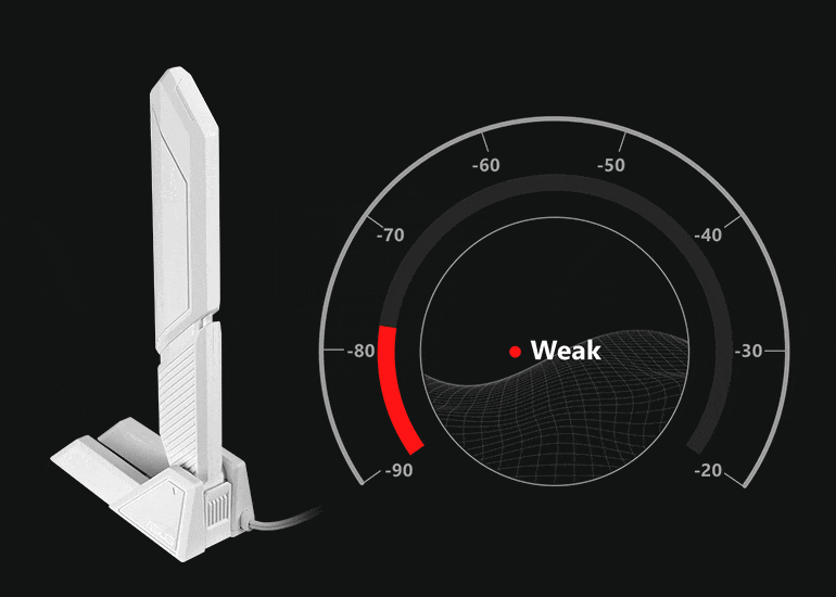 ASUS WiFi Q-Antenna avec mode de v&eacute;rification rapide