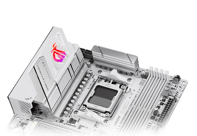 Disposition de la conception du refroidissement du VRM de la Strix B850-G