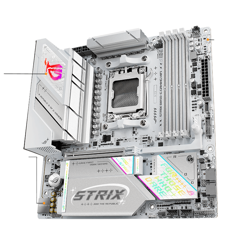 Sp&eacute;cifications d&rsquo;immersion de la Strix B850-G