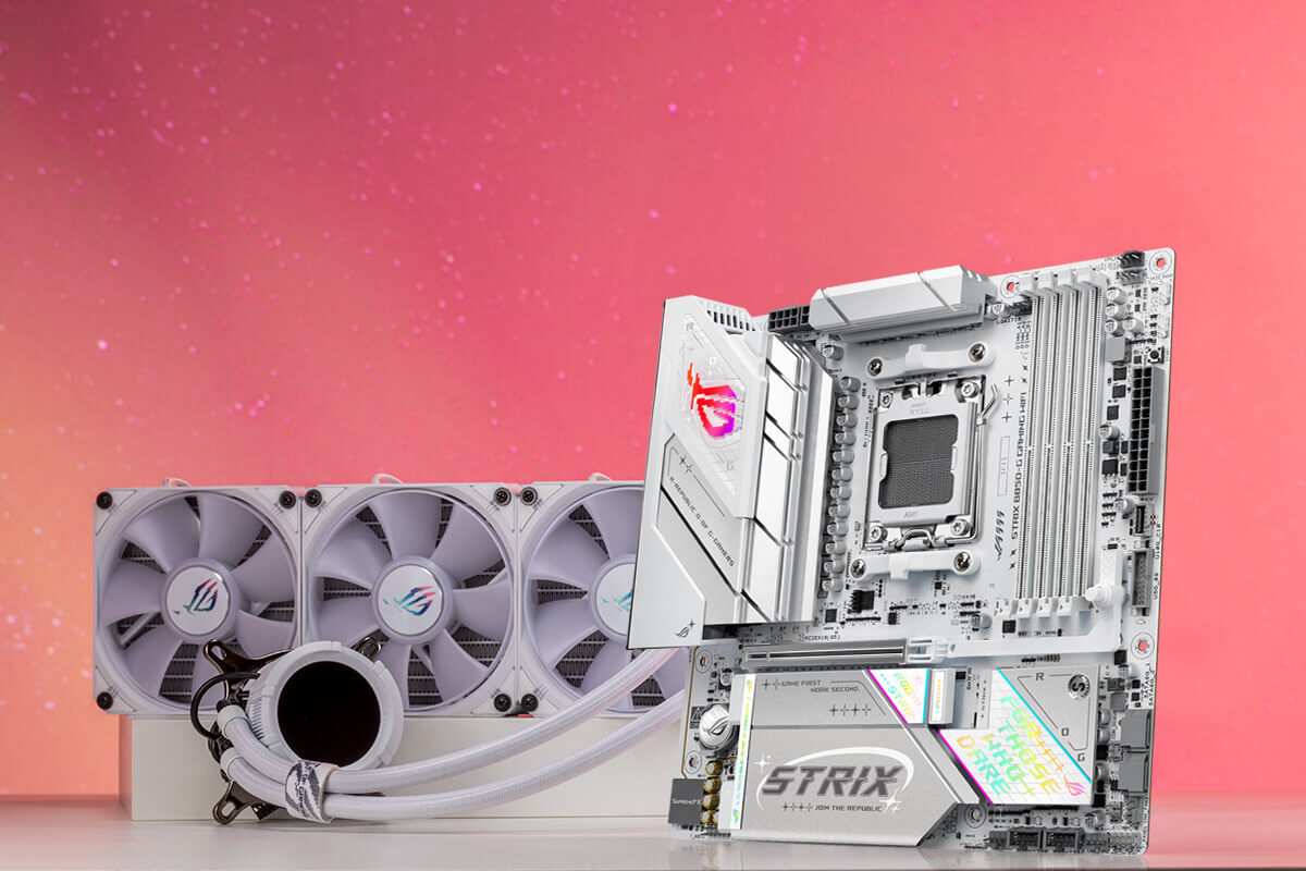 Strix B850-G is avec ROG Strix LC III 360 ARGB LCD