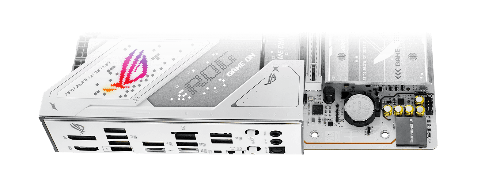 Strix  B860-G 主機板配備 SupremeFX 音訊。