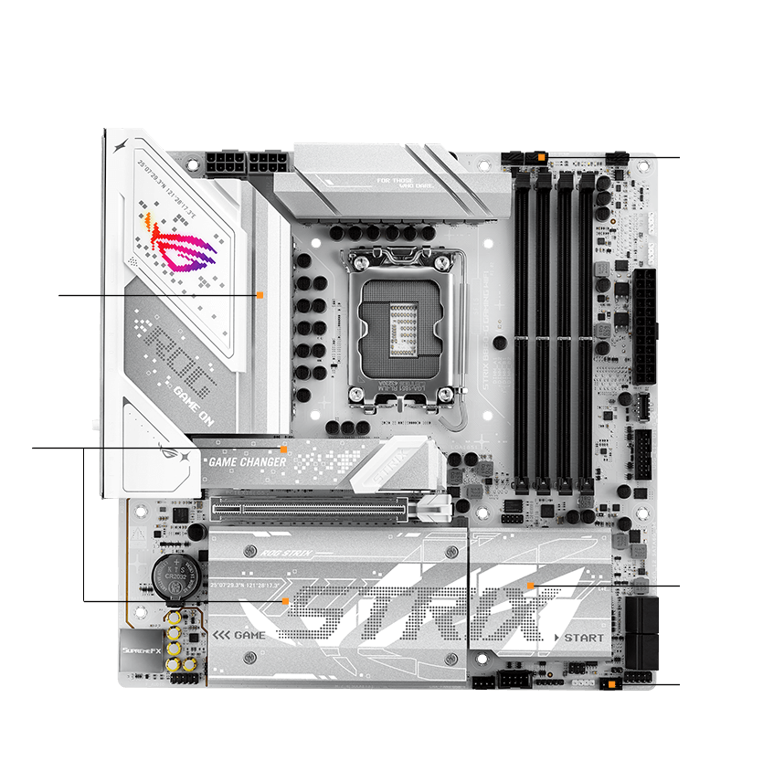 Strix B860-G 散熱規格