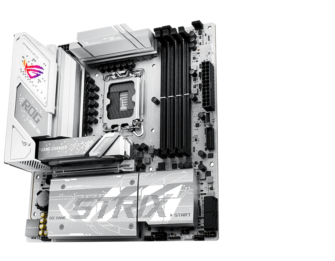 Strix  B860-G 正面和背面