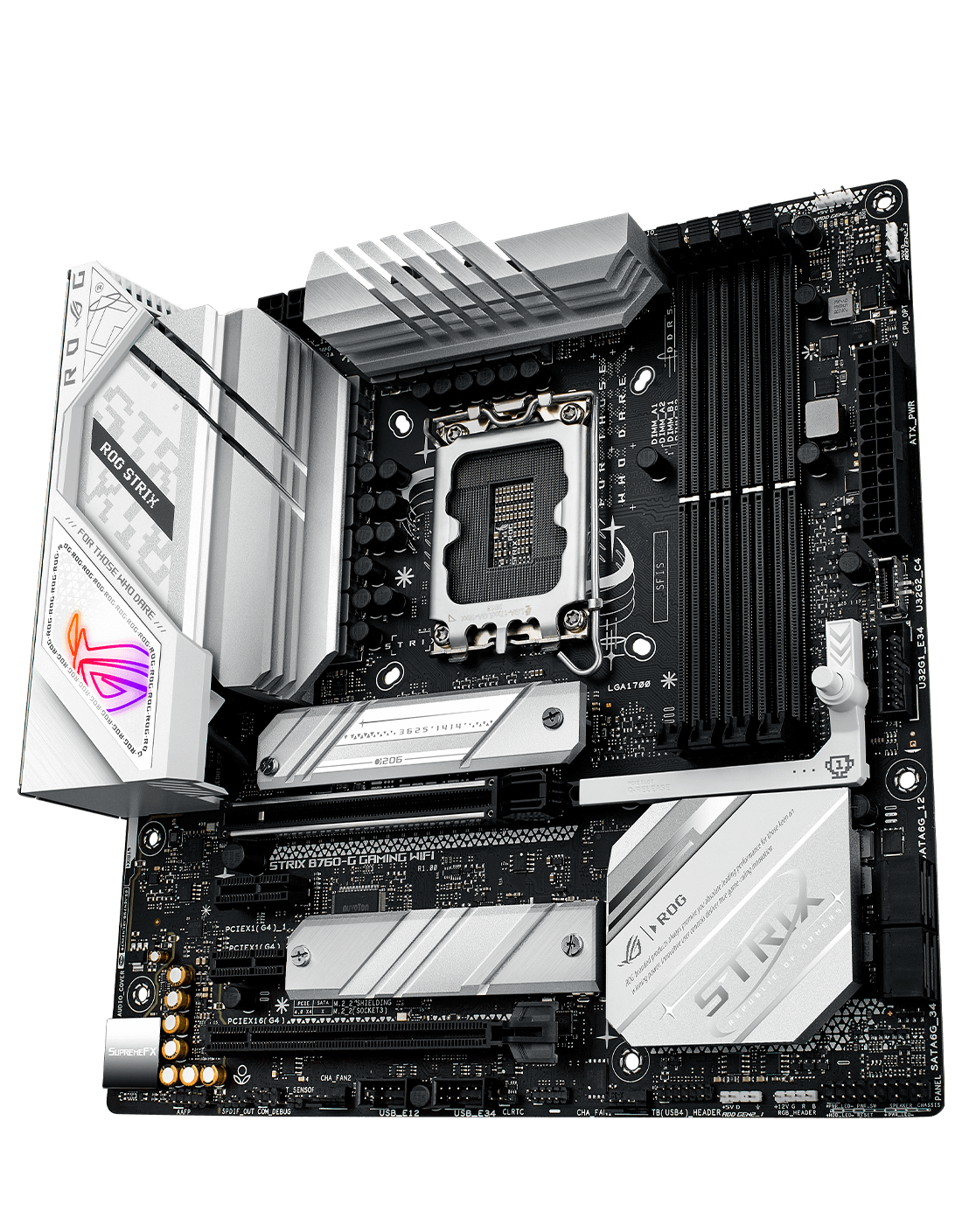 Strix B760-G M.2 & expansion slot layout