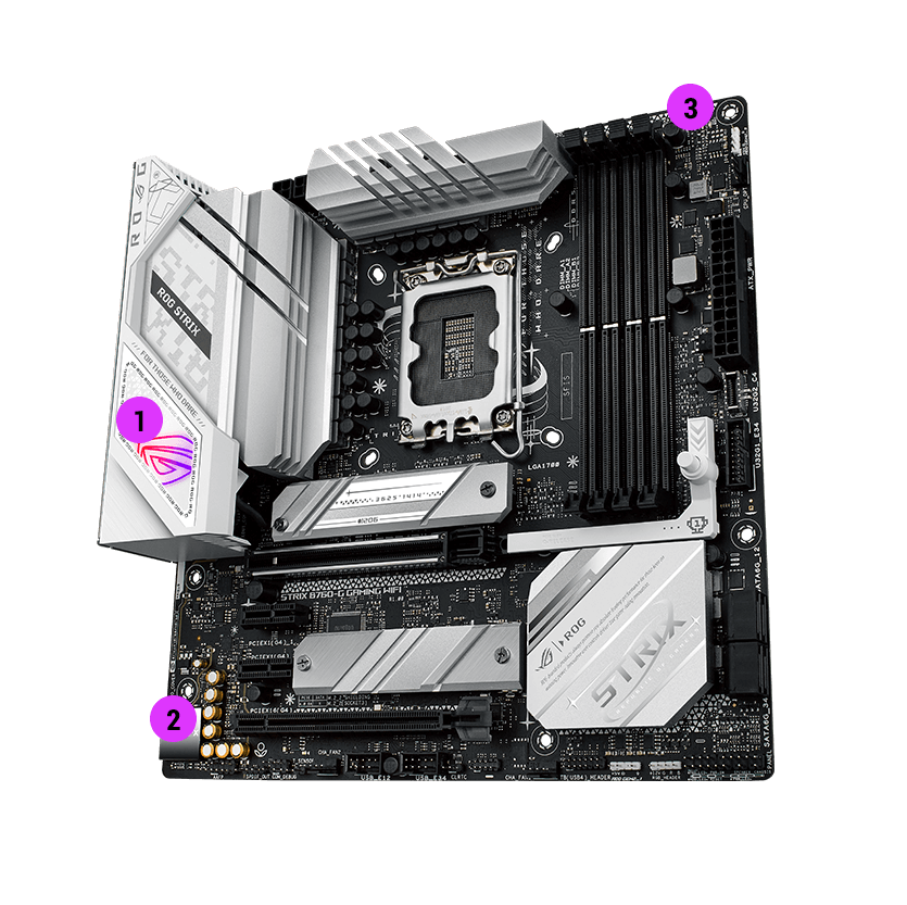 Strix B760-G immersion specifications