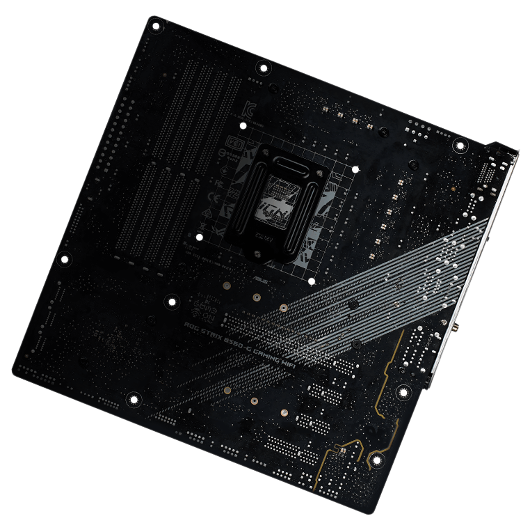 ROG Strix B560-G Gaming WiFi back view
