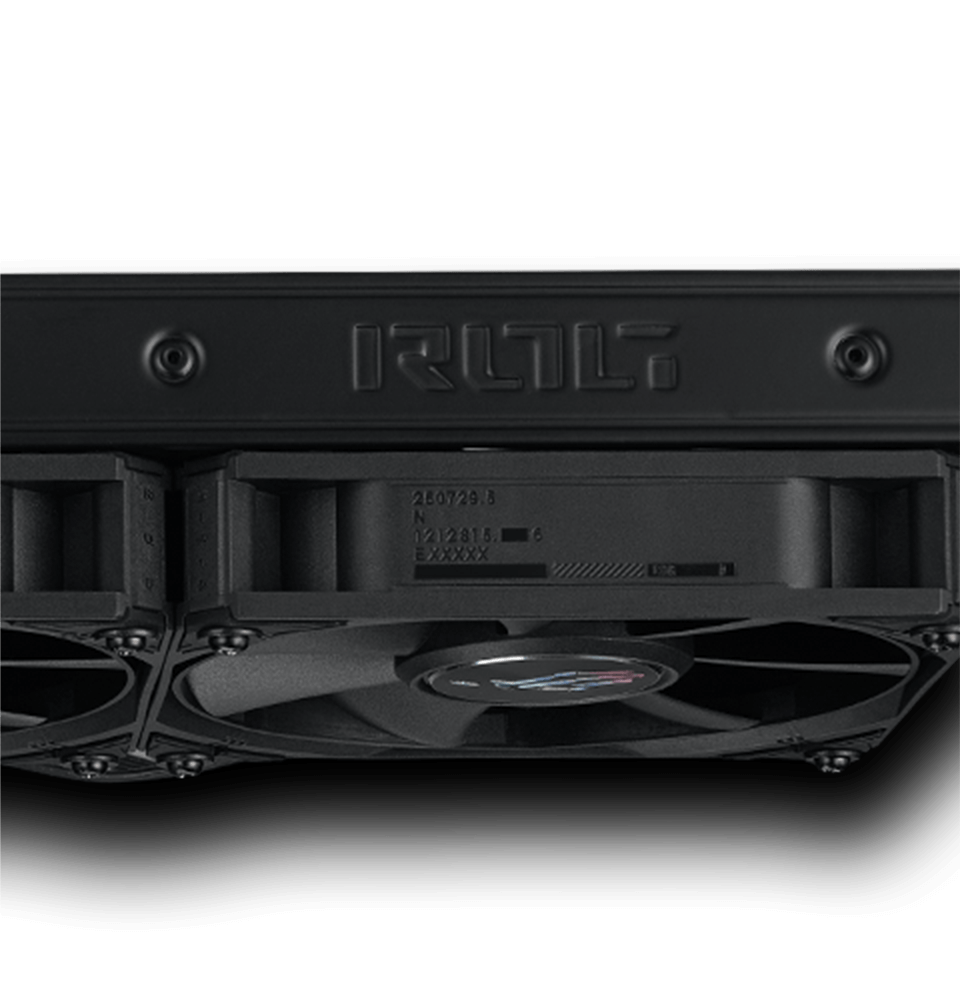 Thiết kế tản nhiệt ROG STRIX LC III 360 ARGB