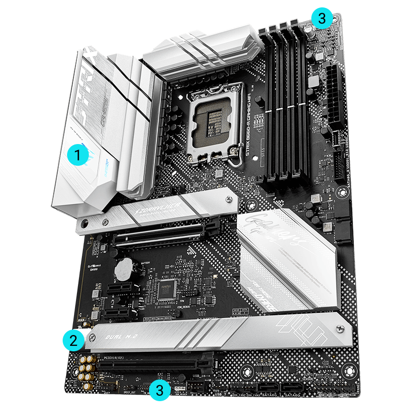 ROG Strix B660-A Gaming WiFi Gaming Immersion specs