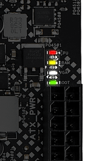 ROG Strix B660-A Gaming WiFi features Q-LEDs