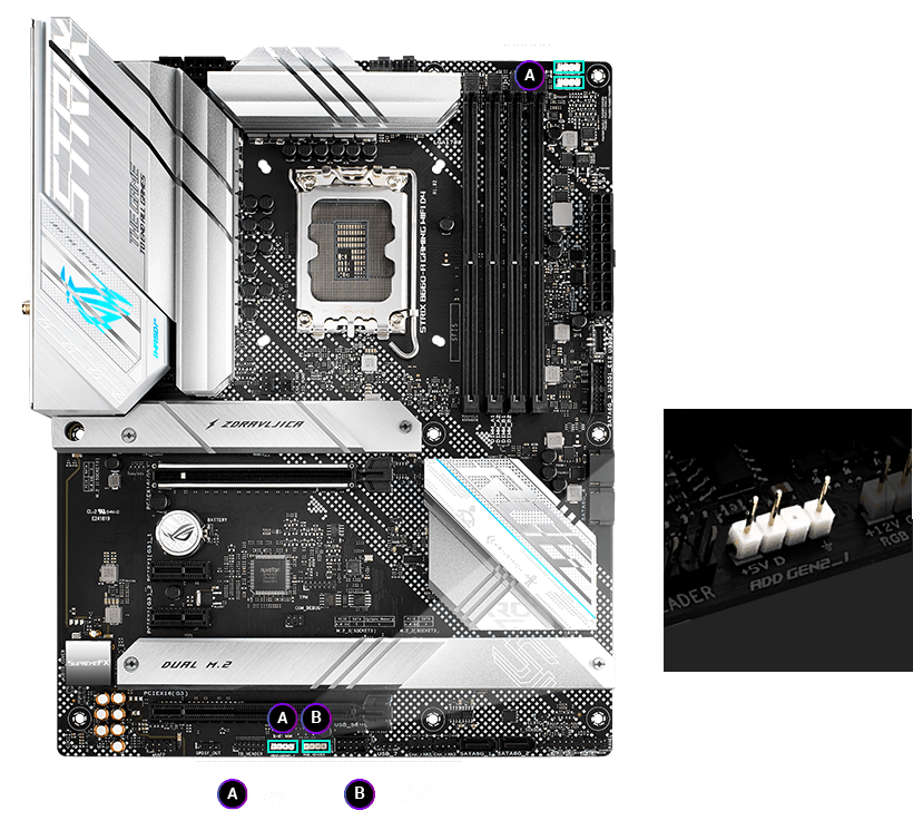 Addressable Gen 2 RGB Header