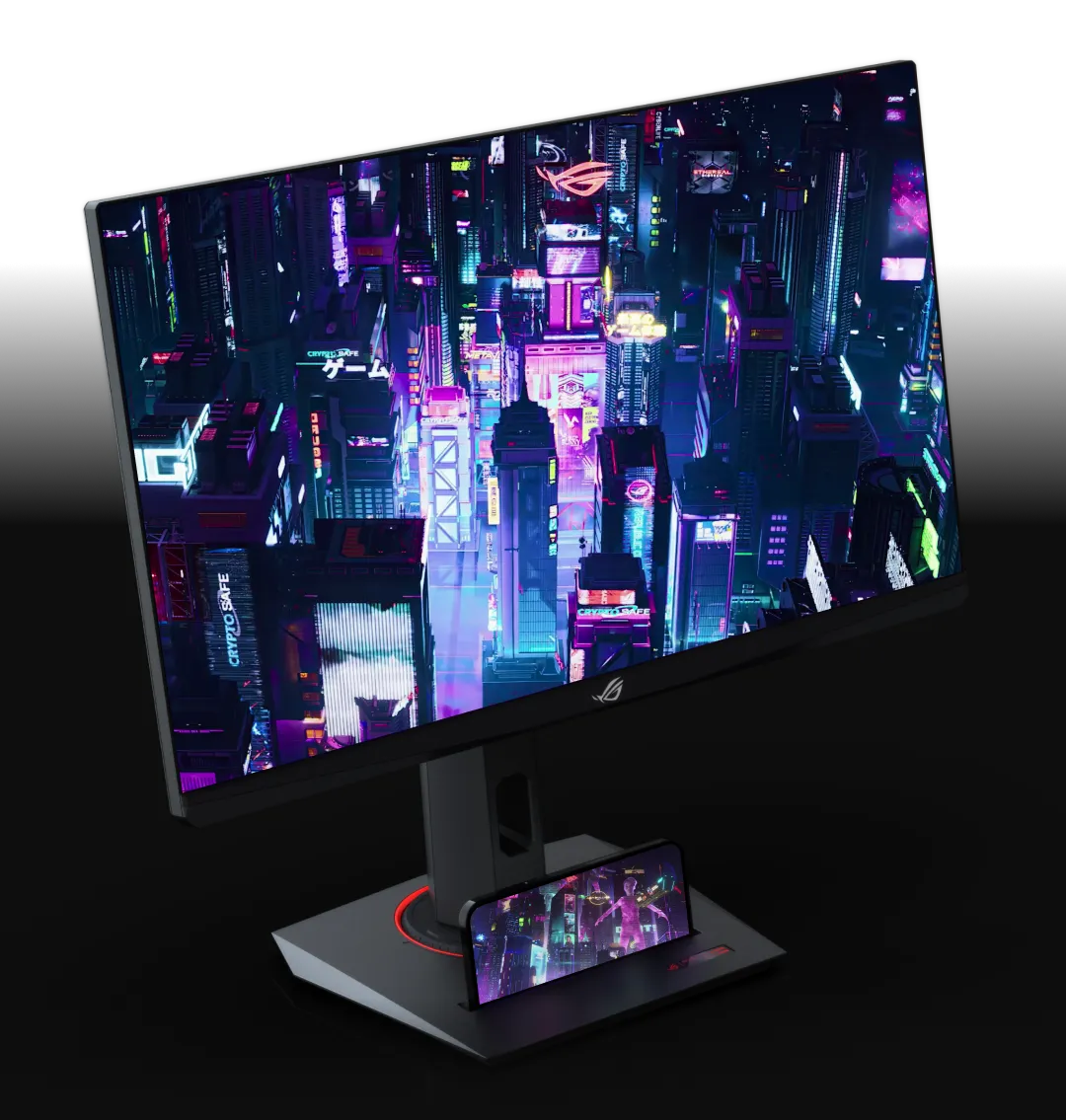 This monitor boasts a compact footprint, saving valuable desk space.