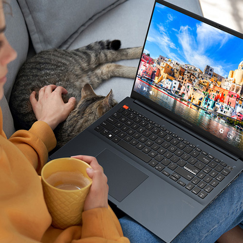 The graphic with the concept of the 3 Biggest OLED Display Concerns And How ASUS Resolves Them