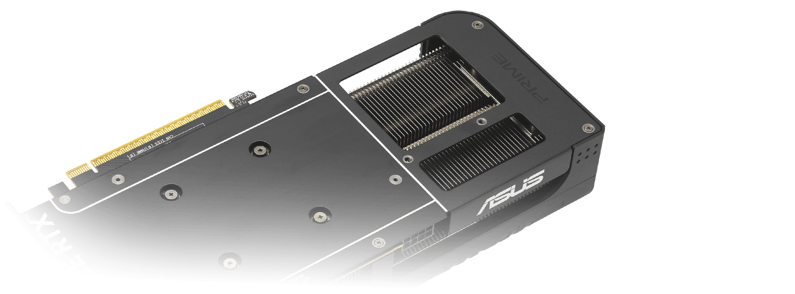 Prime RTX 5060 ventilazione card backplate